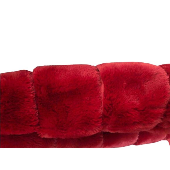 Red Faux Fur Coat 40% OFF - Picture 10 of 10